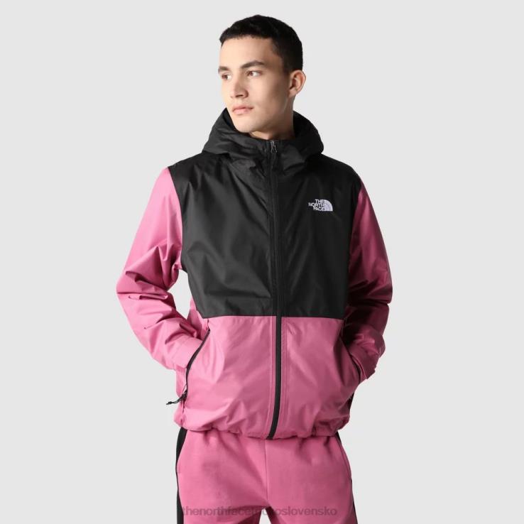 HLH08838 červená fialová The North Face pánska bunda Millerton