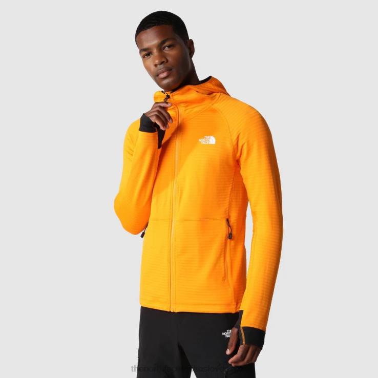 HLH08848 oranžovo-čierna The North Face pánska cirkadiánna páperová bunda oranžovo čierna