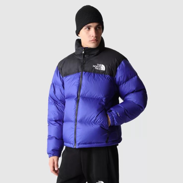 HLH0889 lapis modrý The North Face pánska retro nuptse bunda z roku 1996