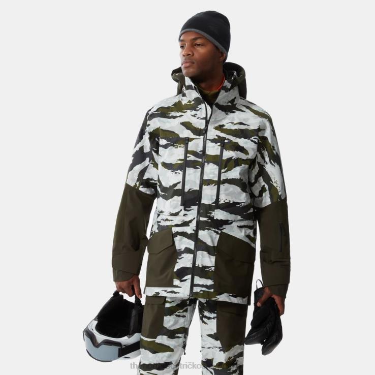 HLH08974 rockovo zelená The North Face pánska bunda cad futurelight