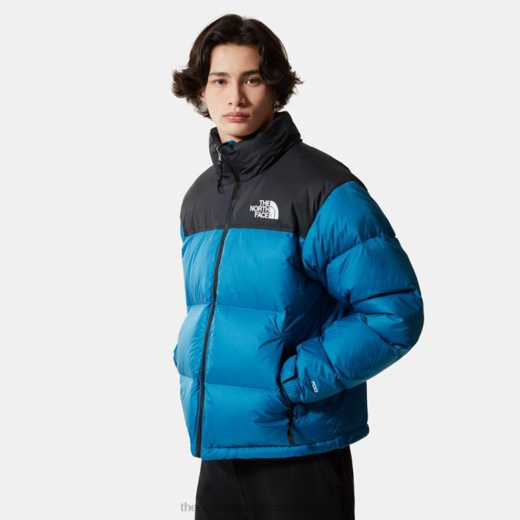 HLH0898 banff blue The North Face pánska retro nuptse bunda z roku 1996