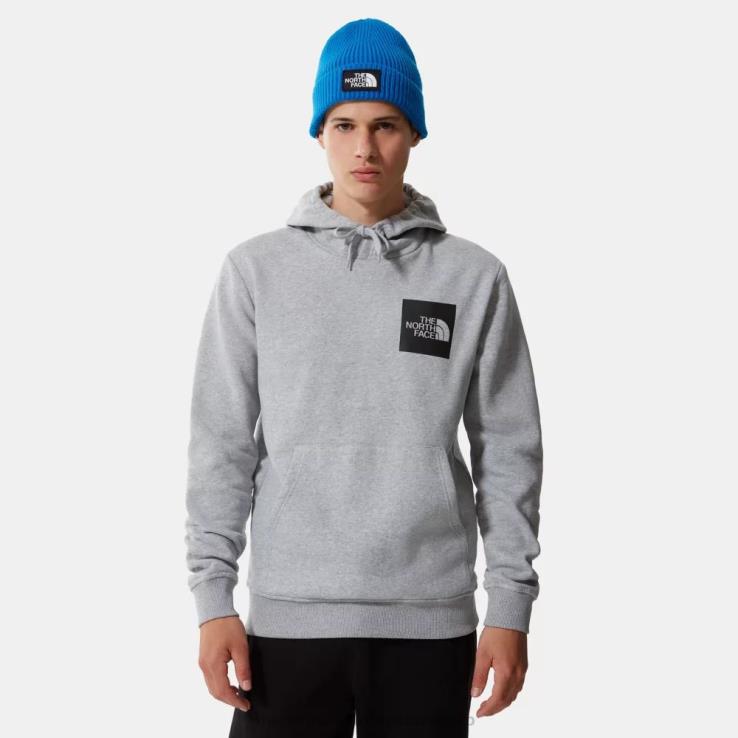 HLH081112 sivá The North Face pánska mikina s kapucňou