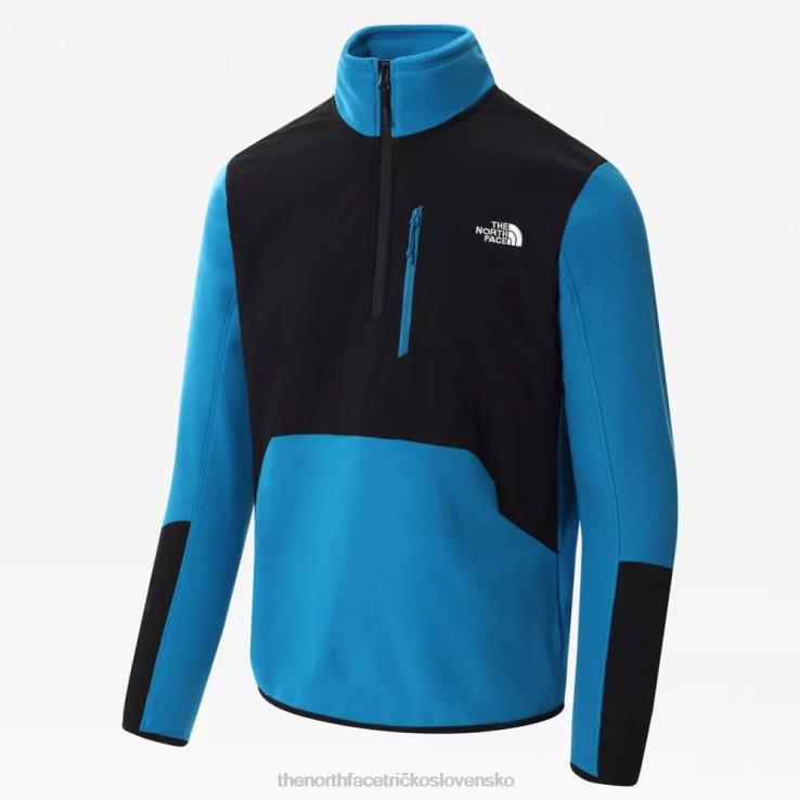 HLH081190 banff blue The North Face pánsky fleece glacier pro 1/4 zips