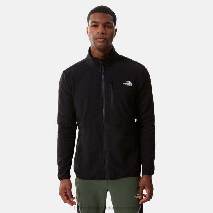 HLH081192 čierna The North Face pánske glacier pro full zip fleece