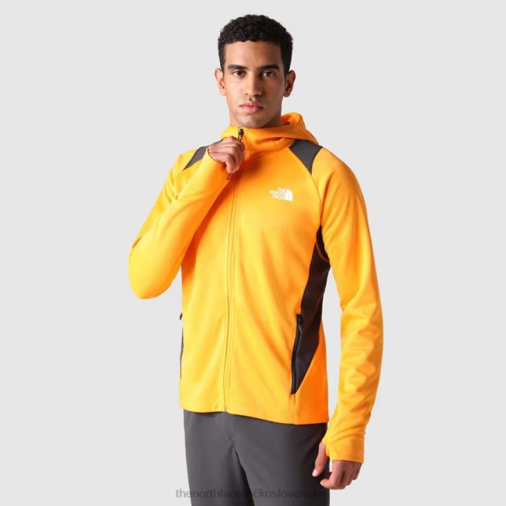 HLH081242 sivá The North Face pánska atletická vonkajšia mikina s kapucňou na zips