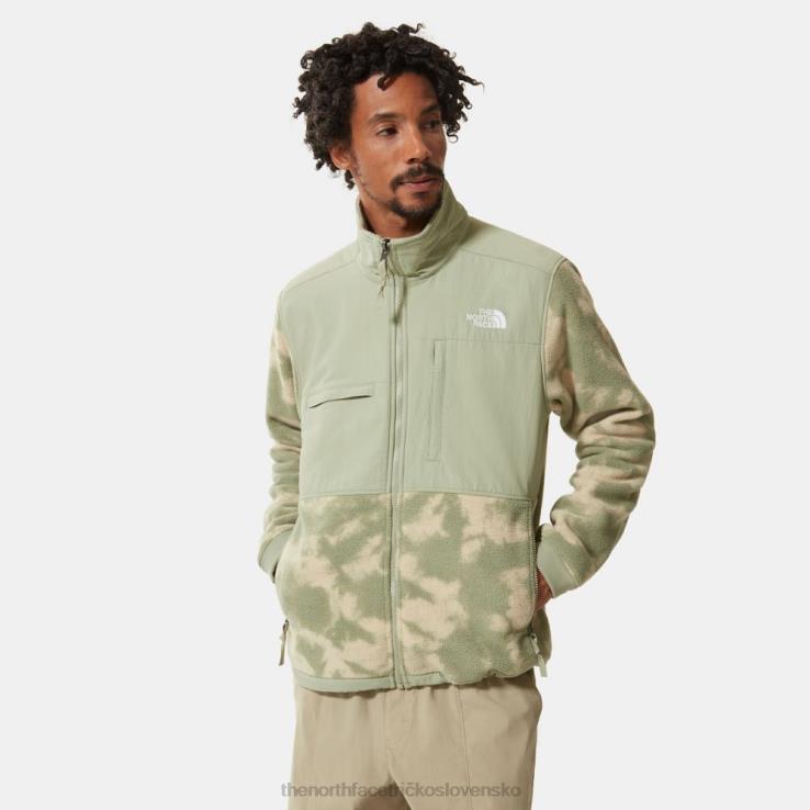 HLH081261 štrkové retro The North Face pánska páperová bunda denali 2 s potlačou