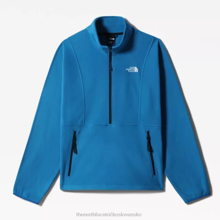 HLH081281 banff blue The North Face pánska tka postoj 1/4 zips fleece