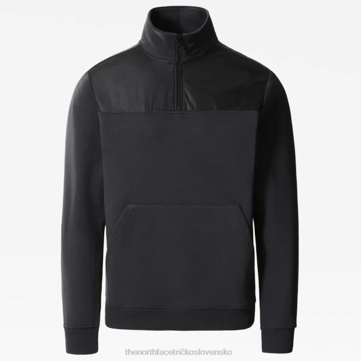 HLH081507 sivá The North Face pánske duwoni štvrť zips fleece