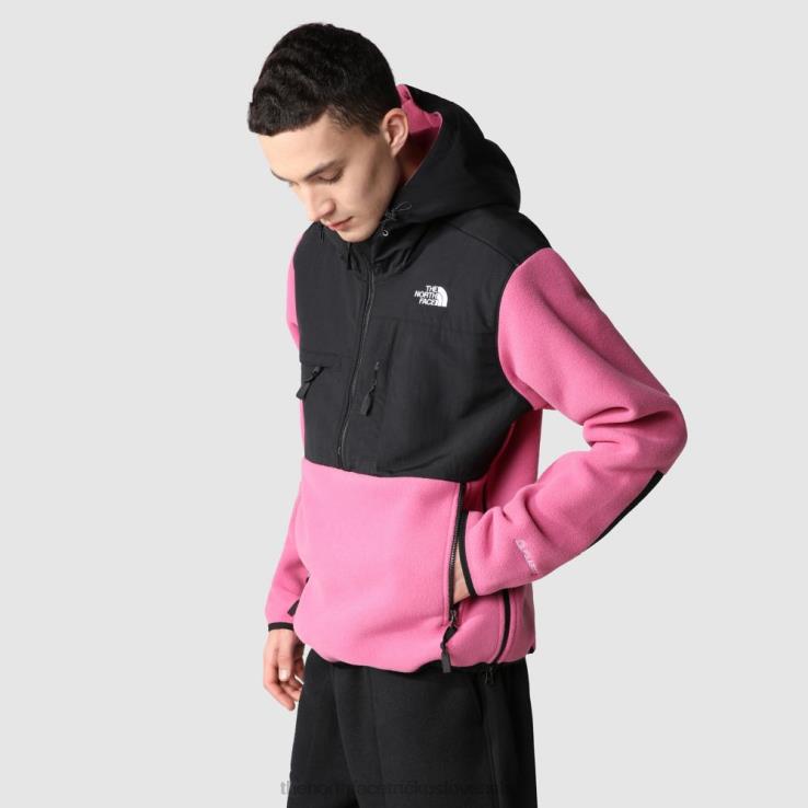 HLH081682 červená fialová The North Face muži denali anorak