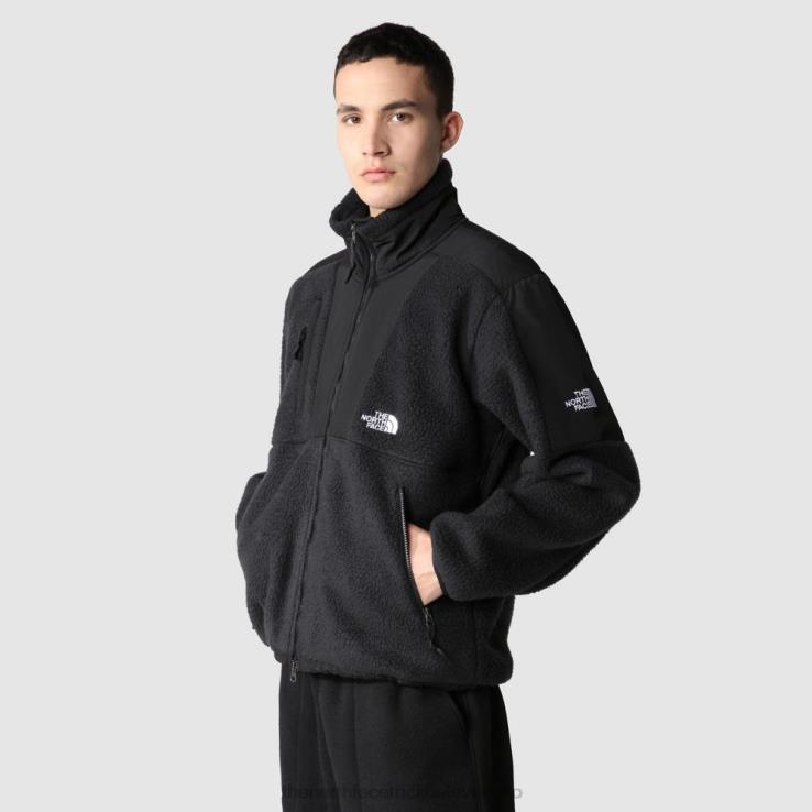 HLH081703 čierna The North Face pánska fleecová bunda denali s vysokým vlasom '94