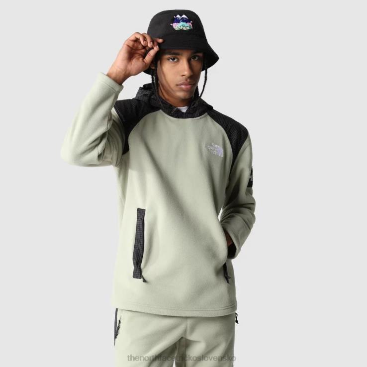 HLH082121 zelený čaj The North Face pánska mikina convin z mikroflísu