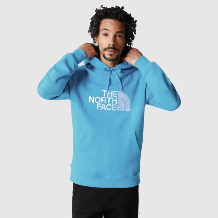 HLH082349 Modrá The North Face muži nakreslili mikinu s kapucňou