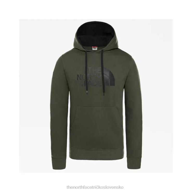 HLH082409 nová taupe zelená The North Face pánska nová mikina s kapucňou