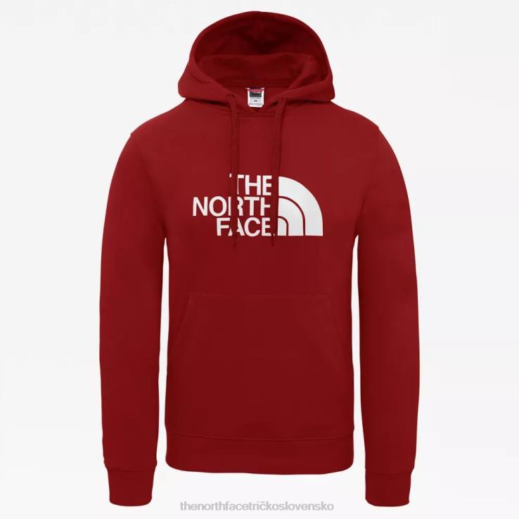 HLH082410 tehlový dom červený The North Face pánska nová mikina s kapucňou