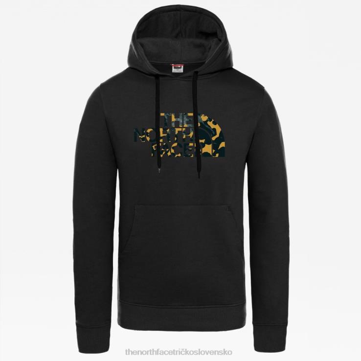 HLH082412 čierna The North Face pánska nová mikina s kapucňou