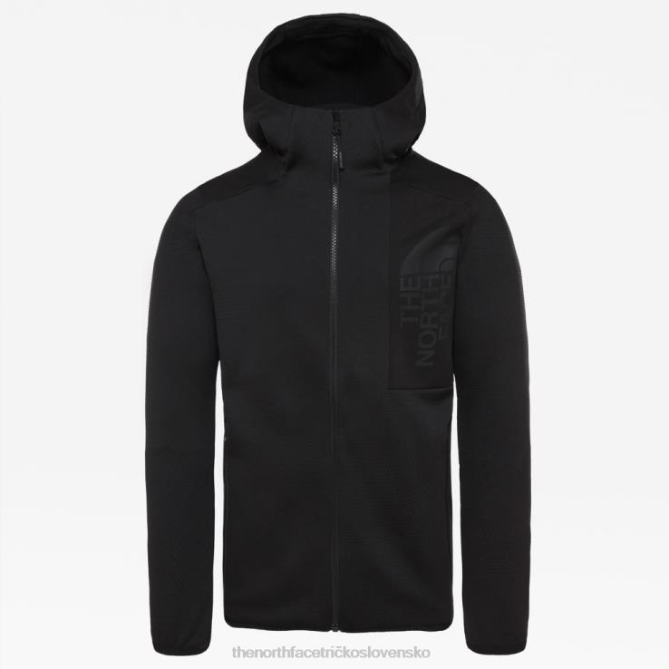 HLH08328 čierna The North Face pánska fleecová mikina s kapucňou