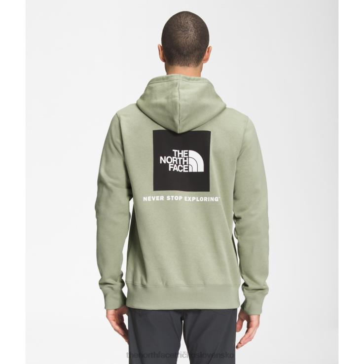 HLH083350 zelený čaj The North Face pánska mikina s kapucňou box nse