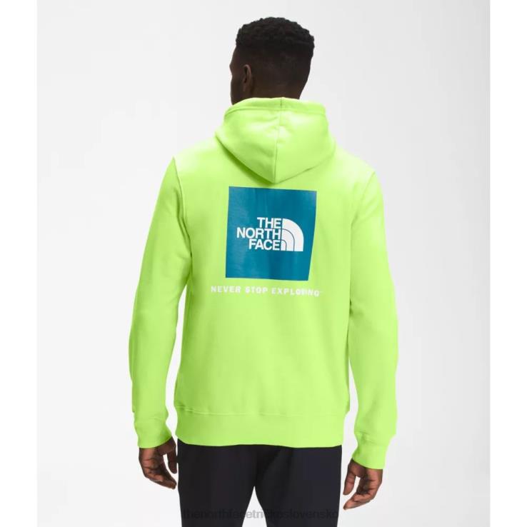 HLH083353 zelená The North Face pánska mikina s kapucňou box nse
