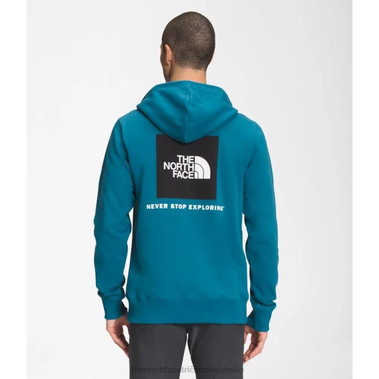 HLH083358 banff blue The North Face pánska mikina s kapucňou box nse