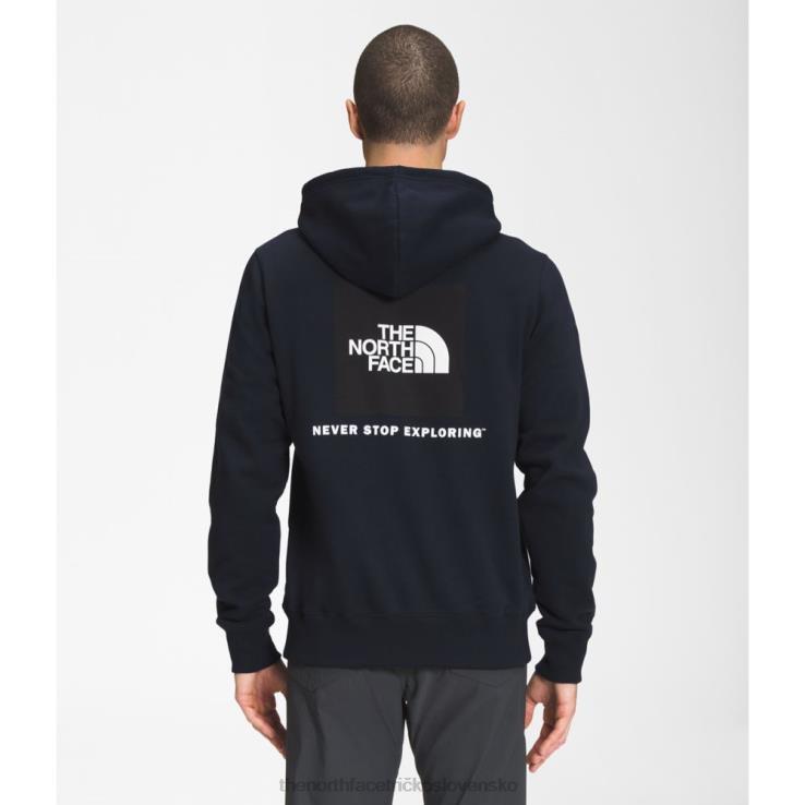 HLH083359 námornícka čierna The North Face námornícka čierna pánska mikina s kapucňou box nse