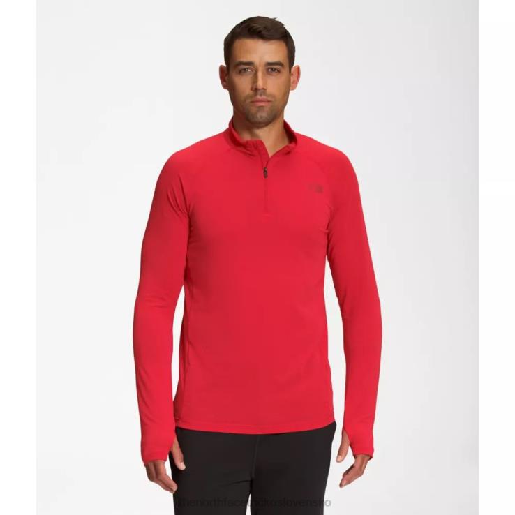 HLH083753 červená The North Face muži túlajú zips