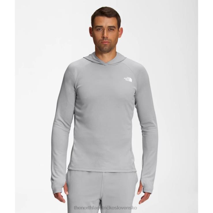 HLH083768 sivá The North Face pánska slnečná mikina s kapucňou