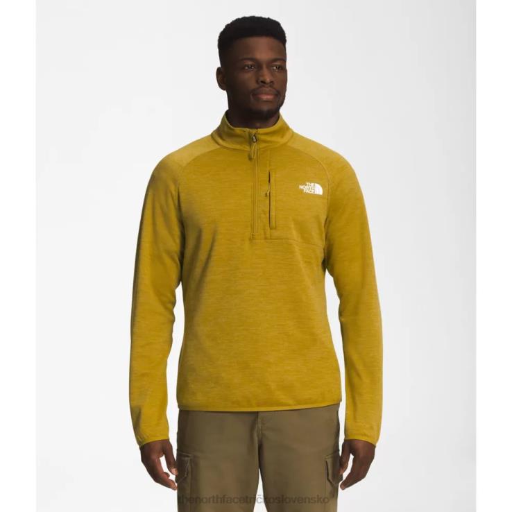 HLH084067 minerálne zlato The North Face muži canyonlands zip