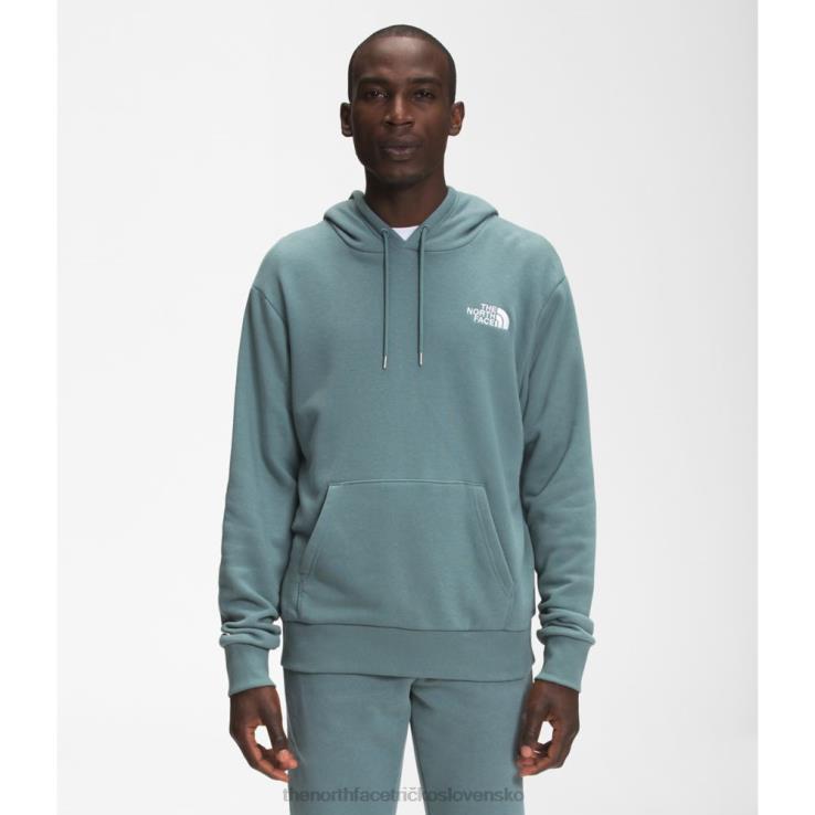 HLH084162 Modrá The North Face pánska mikina s jednoduchým logom
