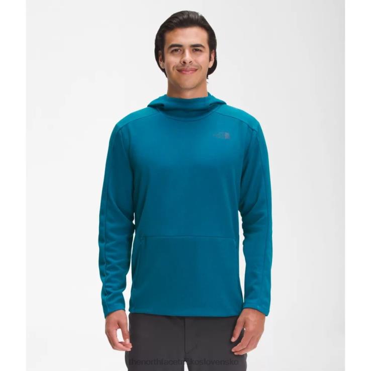HLH084401 banff blue The North Face pánska mikina s kapucňou strednej hmotnosti z veľkej borovice