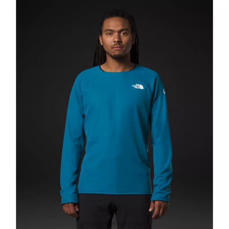 HLH084468 banff blue The North Face muži summit séria futurefleece crew
