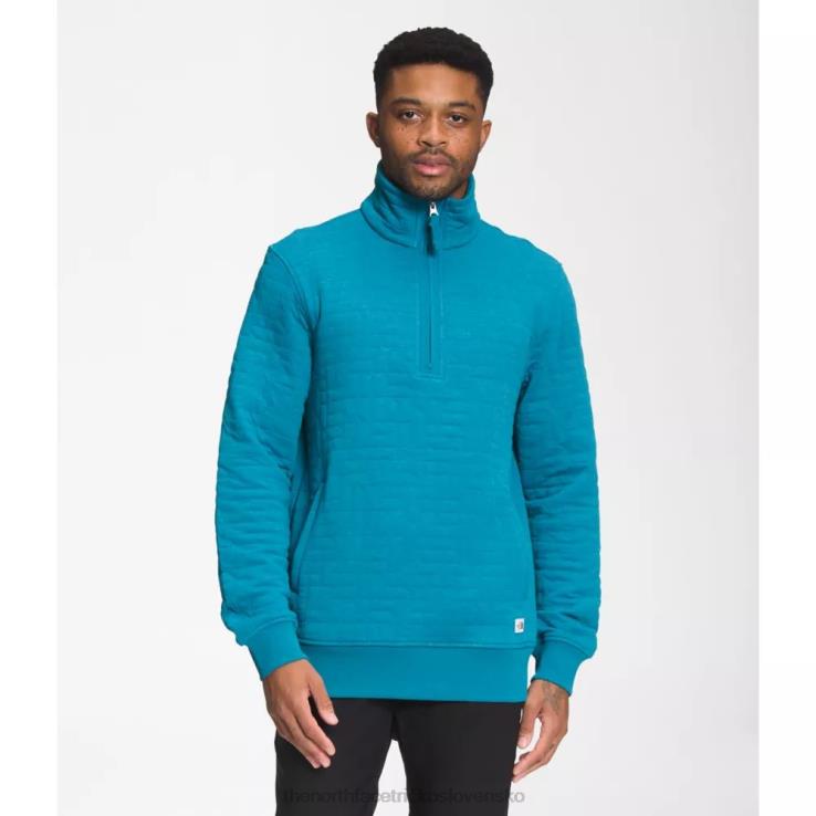 HLH084664 banff blue The North Face pánsky dlhý šiltový prešívaný zips