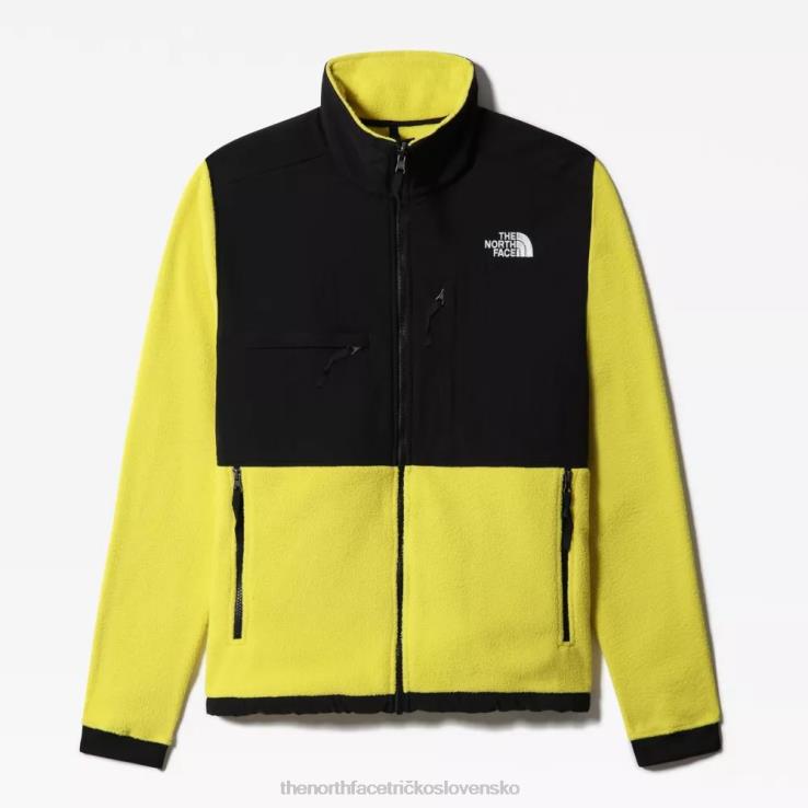 HLH08490 kyslá žltá The North Face pánska flísová bunda denali 2