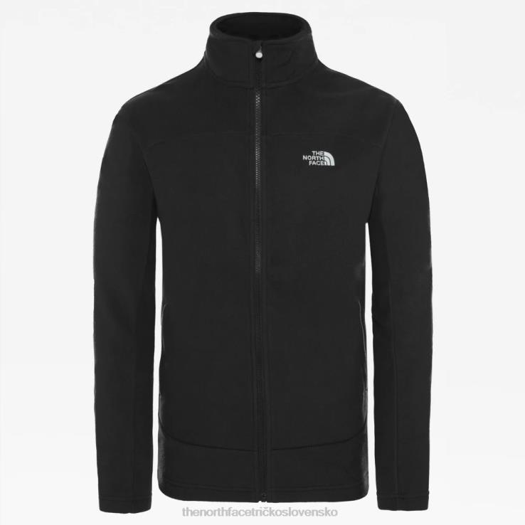 HLH0850 čierna biela The North Face čierna biela pánska emilio fleece na zips 2