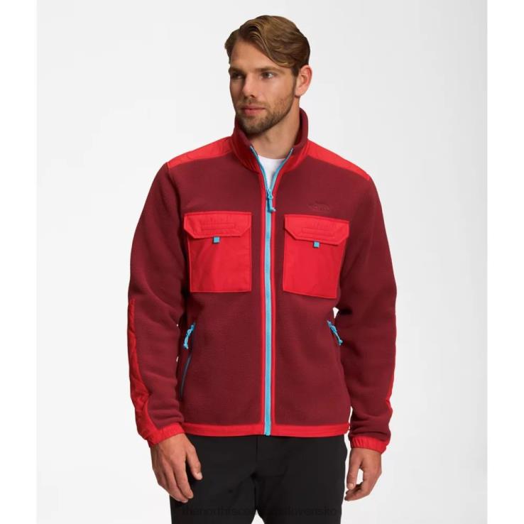 HLH085180 cordovan The North Face pánska bunda na zips kráľovský oblúk