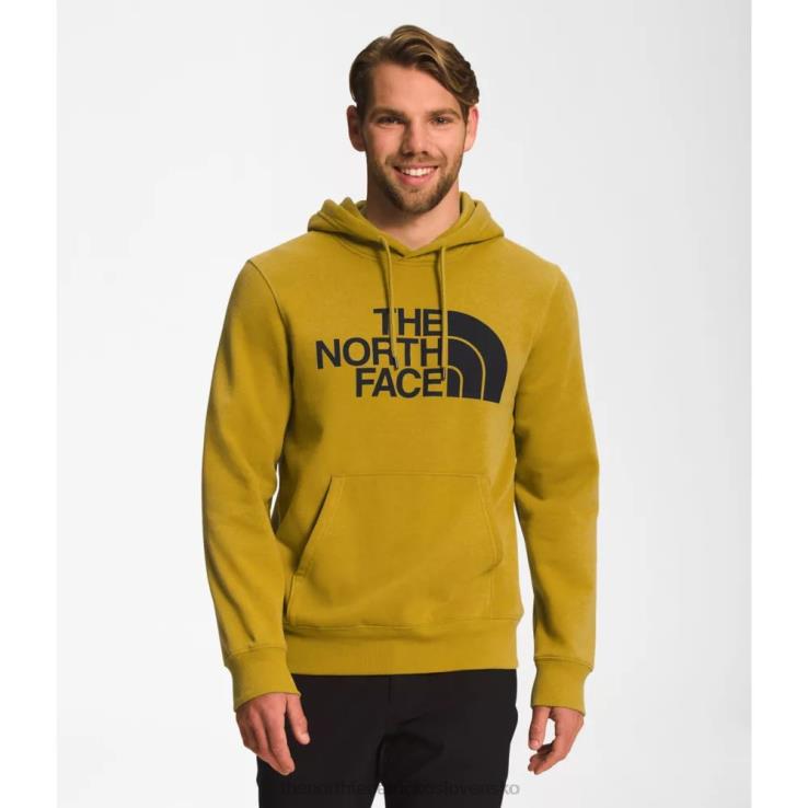 HLH085368 minerálne zlato The North Face pánska mikina s kapucňou