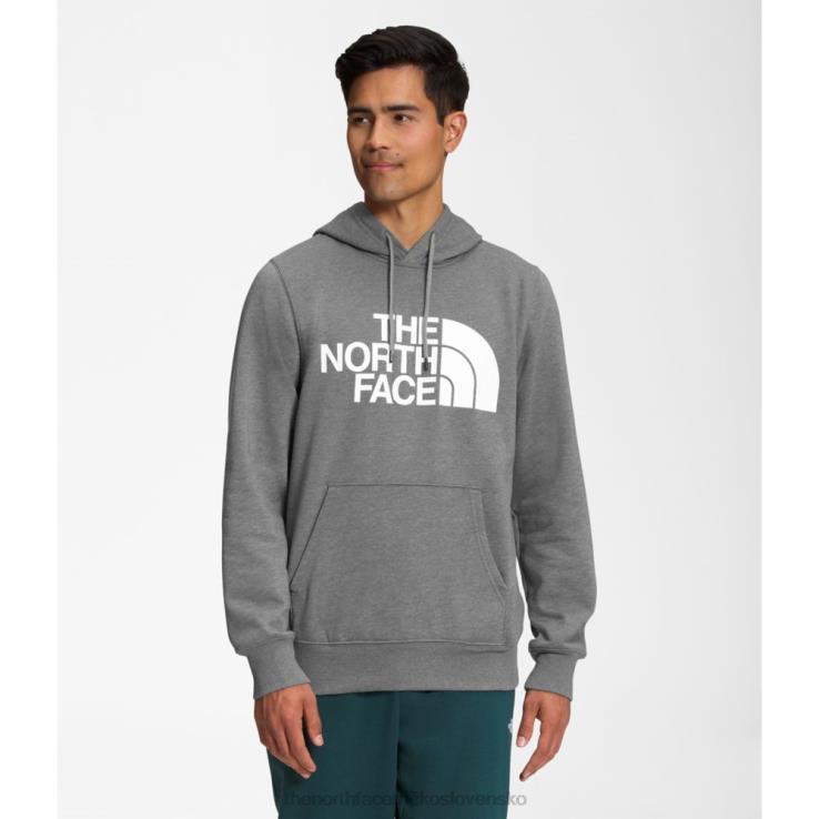 HLH085372 sivá The North Face pánska mikina s kapucňou