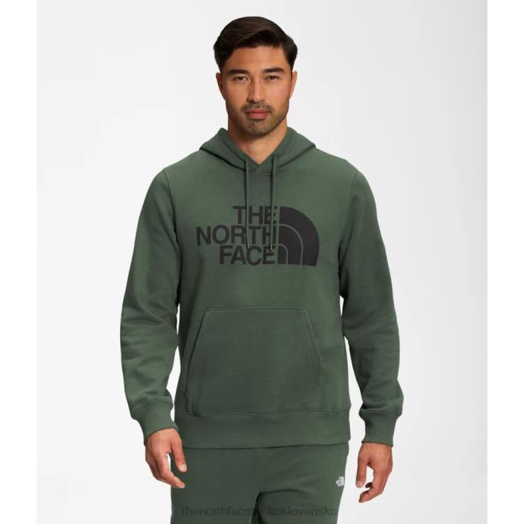 HLH085376 tymiánovo-čierna The North Face pánska sveter s kapucňou tymiánová čierna