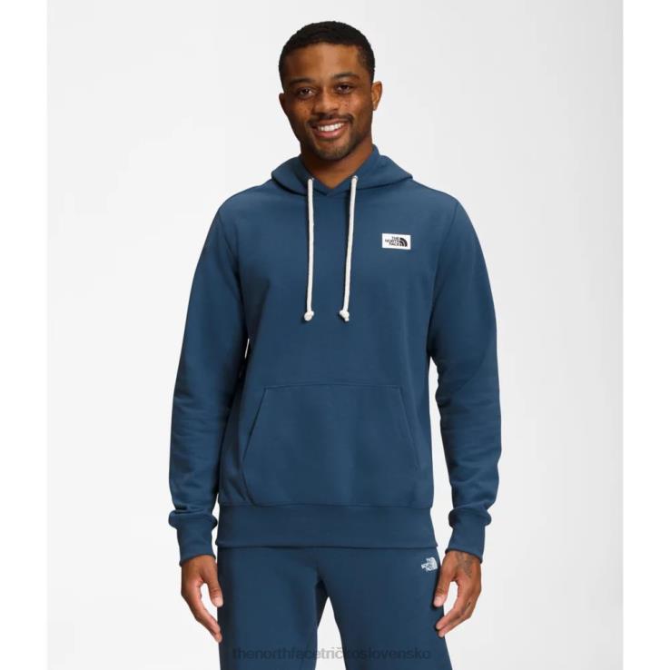 HLH085404 tienisté modré The North Face pánska mikina s kapucňou