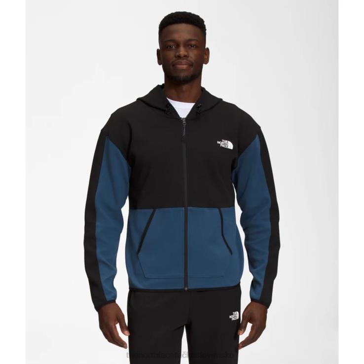 HLH085558 tienisté modré The North Face pánska mikina s kapucňou tnf tech s kapucňou