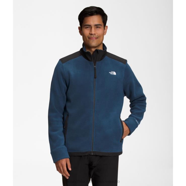HLH086124 tienisté modré The North Face pánska bunda alpine polartec 200 na zips