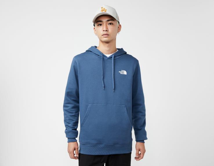 HLH086715 Modrá The North Face sezónna grafická mikina s kapucňou