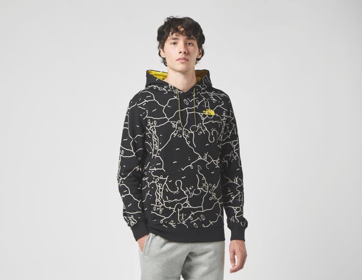 HLH086837 čierna The North Face mikina s kapucňou na vyhľadávanie boxov