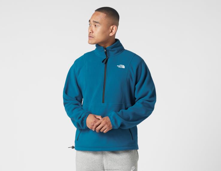 HLH086839 Modrá The North Face tka postoj 1/4 zips fleece