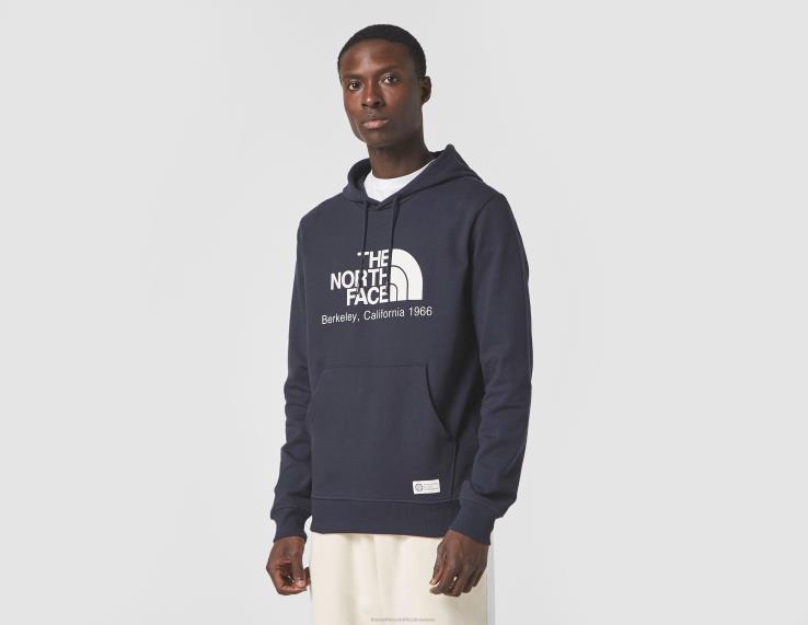 HLH086855 Modrá The North Face mikina s kapucňou berkerley