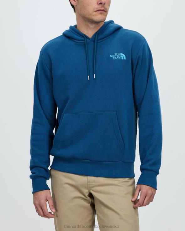 HLH086886 Modrá The North Face mikina s jednoduchým logom