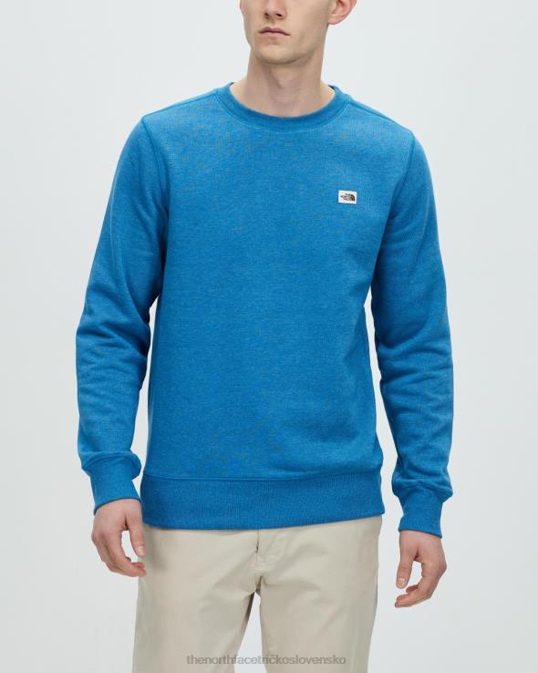HLH087270 banff blue The North Face dedičná náplasť pulóvra crew