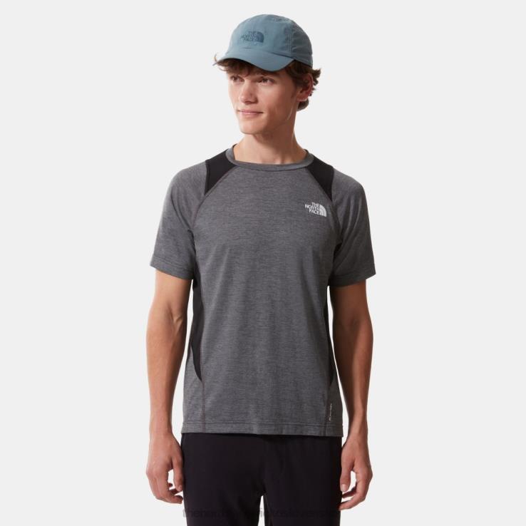 HLH081243 sivá The North Face pánske športové outdoorové ľadovcové tričko