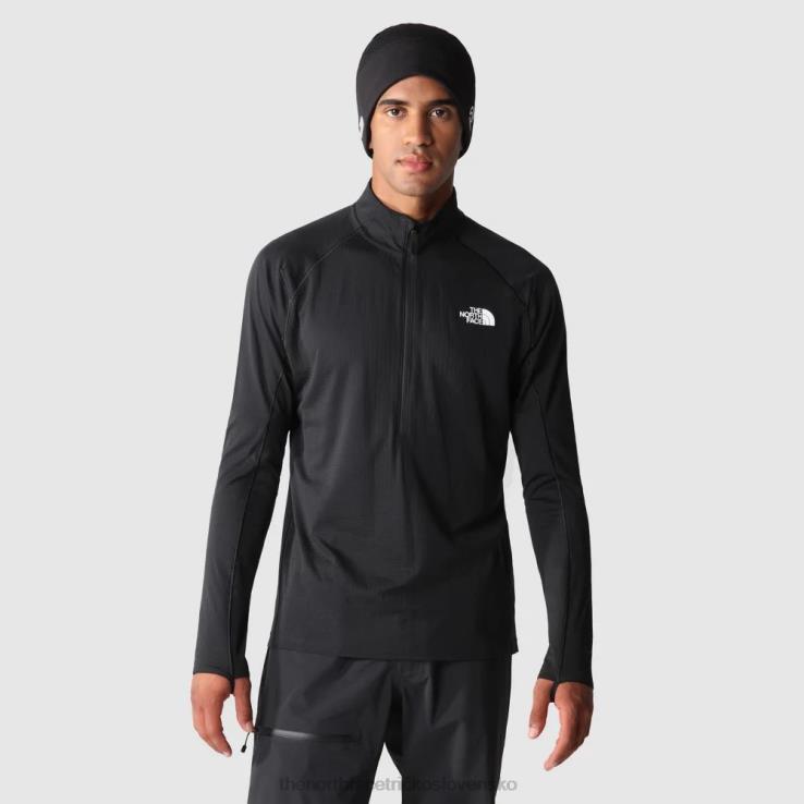 HLH081738 čierna The North Face pánsky vrchný okraj 1/2 zips