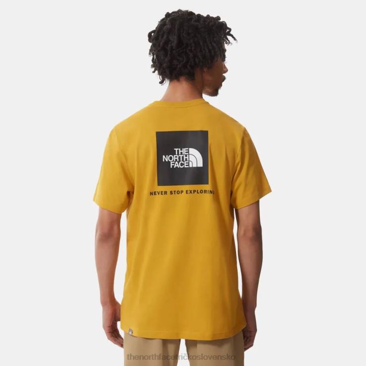HLH0817 šípová žltá The North Face pánske redboxové tričko