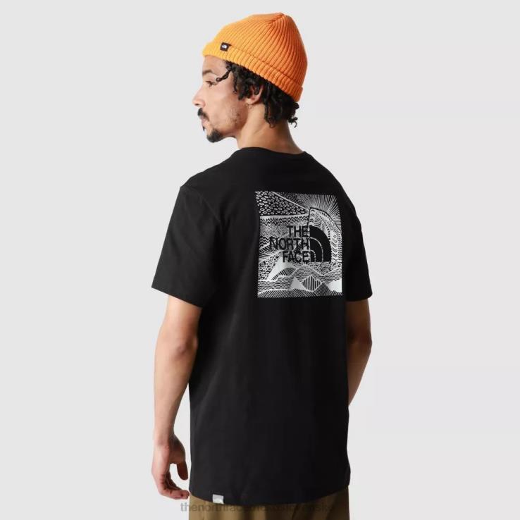 HLH081892 čierna The North Face pánske tričko na oslavu redboxu